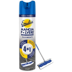 Emulsio Mangia Polvere Pavimenti 4in1 300 ml - Čisticí sprej na všechny druhy podlah