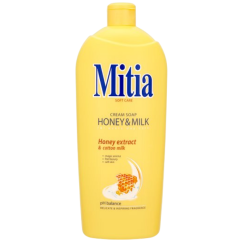MITIA Honey & Milk tekuté mýdlo, 1 l