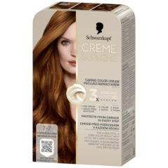 Schwarzkopf Creme Supreme farba na vlasy 7-7 medená blond 60 ml