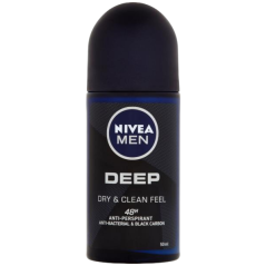 Nivea Men Deep guľôčkový antiperspirant, 50 ml