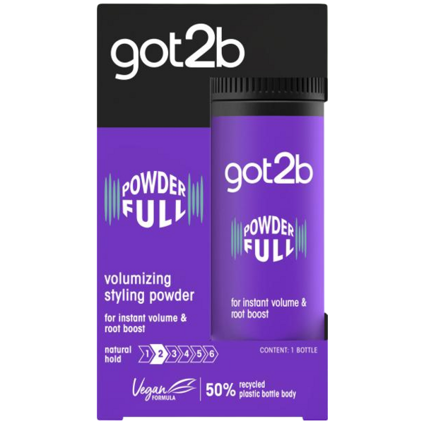 got2b Powderfull pudr na vlasy pro objem, 10 g