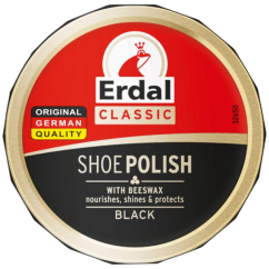 Erdal Shoe Polish Čierny krém na topánky, 55 ml