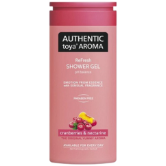 Authentic Toya Aroma sprchový gél brusinky a nektarinky, 400 ml
