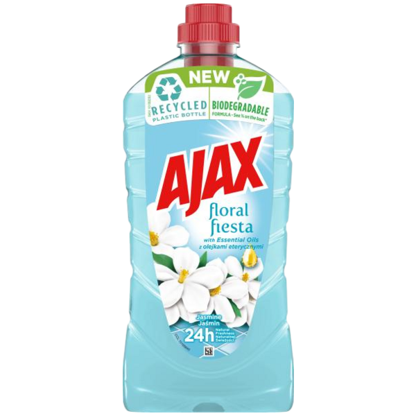 Ajax na podlahy a povrchy Floral Fiesta Jasmine univerzální čistící prostředek, 1 l
