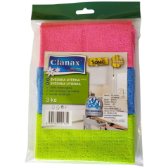 SONIC Švédská utěrka mix barev 3ks 30x30cm