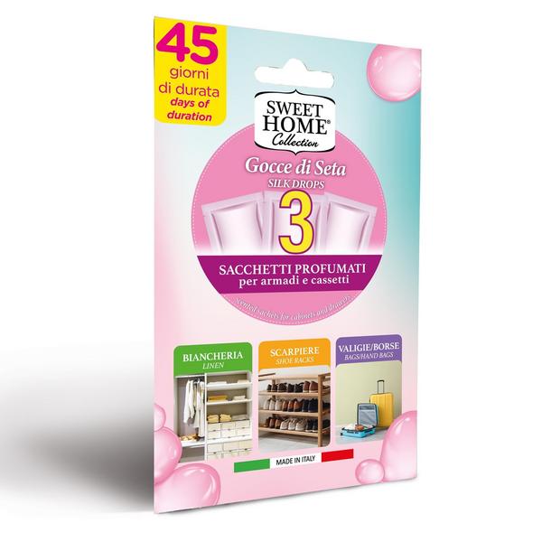 Vonné sáčky Sweet Home Kapky hedvábí Vonné sáčky Sweet Home Kapky hedvábí