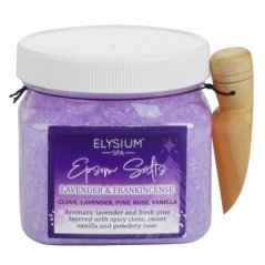 Elysium Spa Vianočná relaxačná soľ Levanduľa 400g