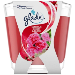 Glade sviečka voňavá Luscious Cherry & Peony, 112 g