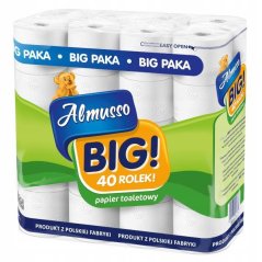 Almusso toaletný papier BIG 40 ks 3 vrstvy - rola 11,55m