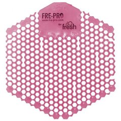 FRE PRO Wave 3D Spiced Apple vonné sitko do pisoáru  tm.červené