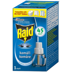 Raid tekutá náplň do elektrického odpuzovače, 45 nocí, 27 ml
