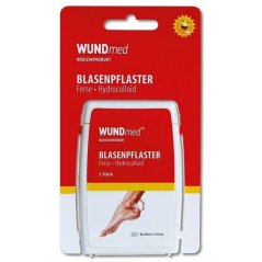 WUNDmed hydrokoloidná náplasť na pľuzgiere a pätu 3ks