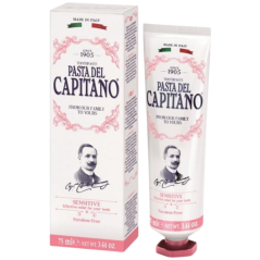CAPITANO 1905 SENSITIVE - premium zubní pasta pro citlivé zuby 75 ml + DÁREK ZDARMA pasta 15 ml