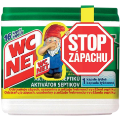 WC NET aktivátor septiků, 16 kapslí, 288 g