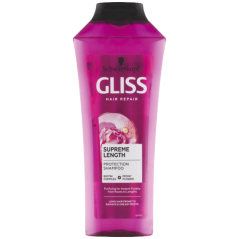 Gliss ochranný šampon Supreme Length pro dlouhé vlasy, 400 ml