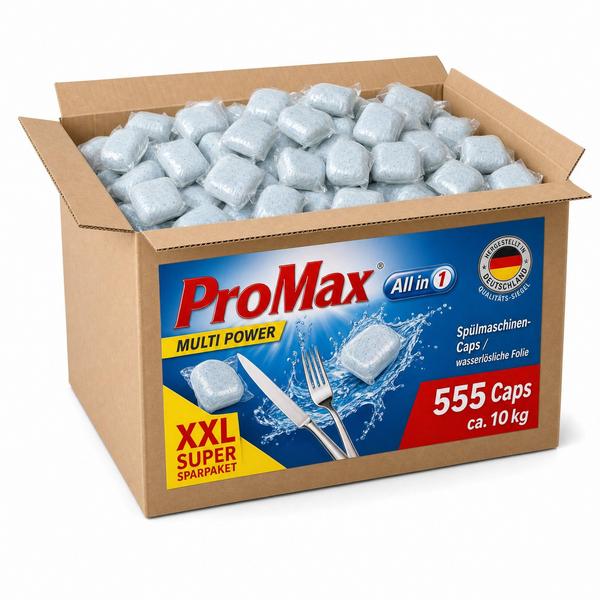 ProMax multi power All in 1, kapsle do myčky 555 ks ProMax multi power All in 1, kapsle do myčky 555 ks
