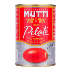 MUTTI Pelati celá masitá loupaná rajčata 400g