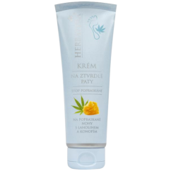 Herbavera krém na ztvrdlé paty s lanolinem a konopím, 120 ml