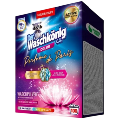 Waschkönig Color Parfume de Paris prací prášek box 100 dávek, 6 kg