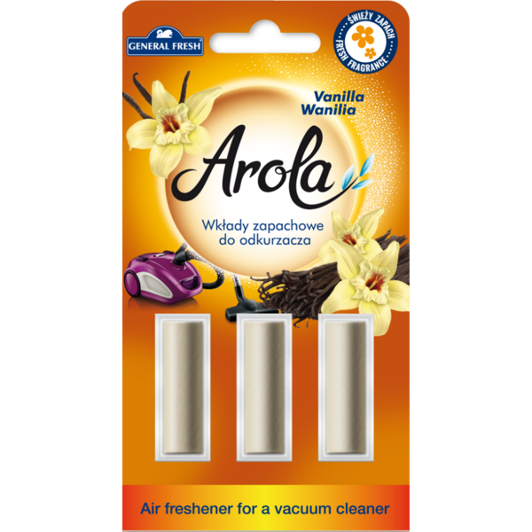 General Fresh voňka do vysavače 3ks - vanilková vůně