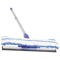 Spokar stěrka na okna s teleskopickou tyčí, šíře 30 cm, teleskop 120 cm