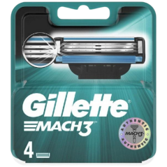 Gillette Mach3 náhradní hlavice 4ks