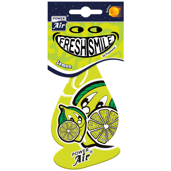 FRESH SMILE papírový osvěžovač - Lemon