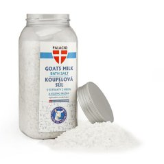 PALACIO Kozie mlieko kúpeľová soľ, 900 g