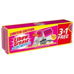 Elbow Grease Ružové hubky na riad 4ks