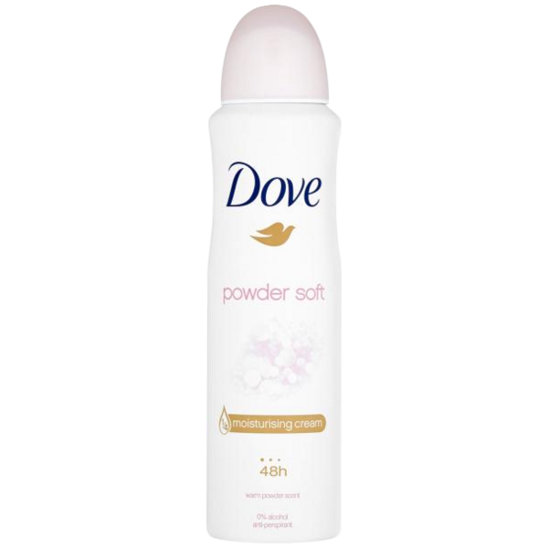 Dove antiperspirant Powder Soft, 150 ml