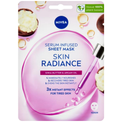 Nivea Skin Radiance rozjasňující textilní maska, 1 ks