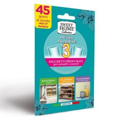 Sweet Home univerzálne parfumované vrecúška Ocean Paradise 3ks