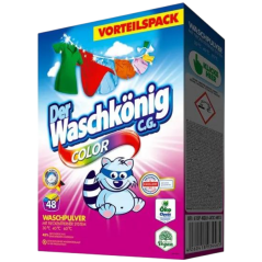 WaschKönig prací prášok 2,88 kg Color - 48PD