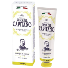 Pasta del Capitano CAPITANO 1905 SICILY LEMON - premium zubní pasta sicilský citron 75 ml + DÁREK ZDARMA pasta 15 ml