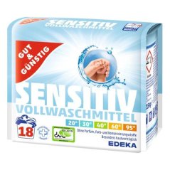 GG Sensitiv prací prášok pre citlivú pokožku 18PD 1,215kg