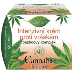 Intenzivní krém proti vráskám CANNABIS 51 ml – Bione Cosmetics