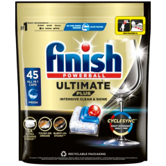 Finish tablety do umývačky Ultimate Plus All in 1, 45 ks