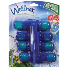 Wellnax WC závěska 4x50g barvící - Eucaliptus