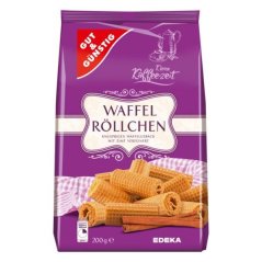 GG Vaflové škoricové rohlíčky 200g