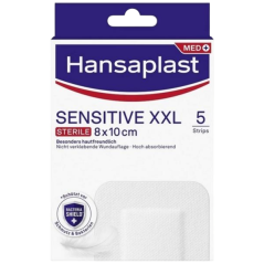 Hansaplast Sensitive XXL elastická náplasť, 5 ks