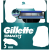 Gillette Mach3 náhradné hlavice, 5 ks