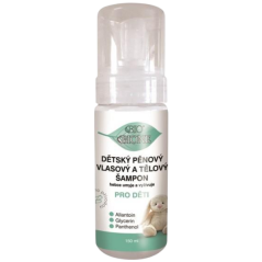 Bione Cosmetics Detský penový vlasový a telový šampón 150 ml