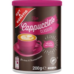 GG Sladké Cappuccino instantní nápoj 200g