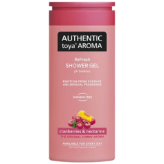 Authentic Toya Aroma sprchový gel brusinky a nektarinky, 400 ml