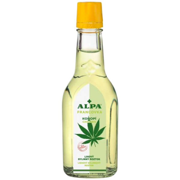 Alpa Francovka Konopí lihový bylinný roztok, 60 ml