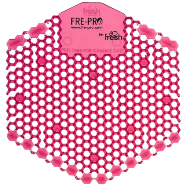 FRE-PRO Wawe 3D 61,12g Kiwi Grapefruit boustranné pisoárové sítko - červené