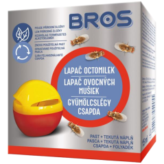 Bros jablíčko lapač octomilek + náplň, 30 ml