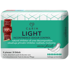 Carin Light Incontinence Odour Control 8ks