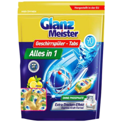 Glanz Meister Geschirrspüler Alles in 1 tablety do umývačky - 90ks
