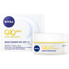 Nivea Q10 Power OF15 spevňujúci denný krém proti vráskam, 50 ml